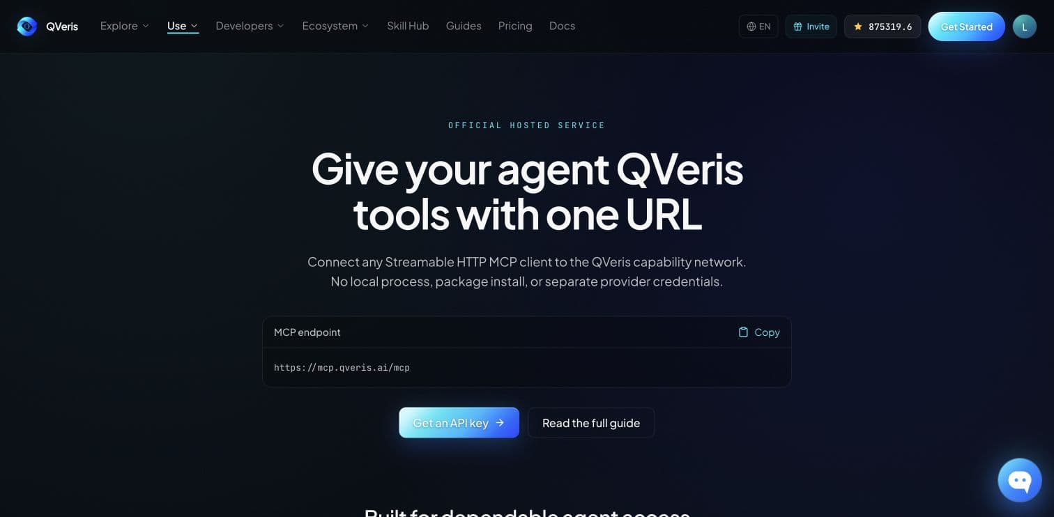 给 Coding Agent 接上 10,000+ 种外部能力:QVeris Hosted MCP 实战教程