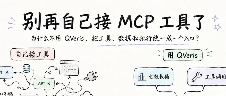 Stop Wiring Up MCP Tools Yourself. Use QVeris.