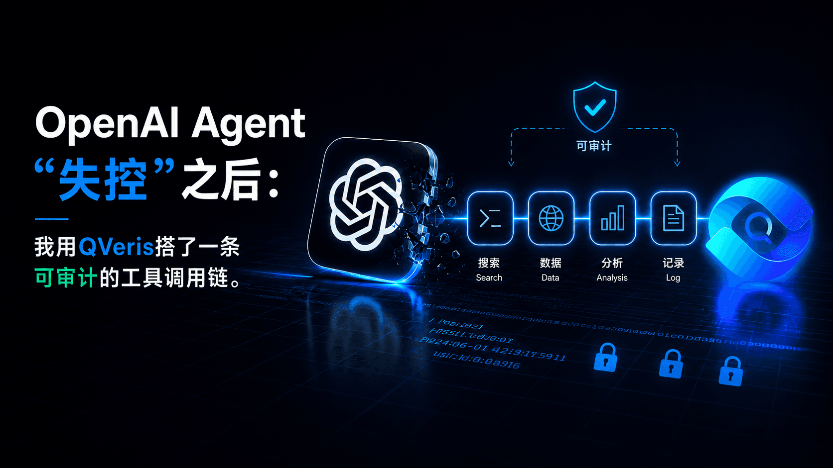 OpenAI Agent“失控”之后:我用 QVeris 搭了一条可审计的工具调用链