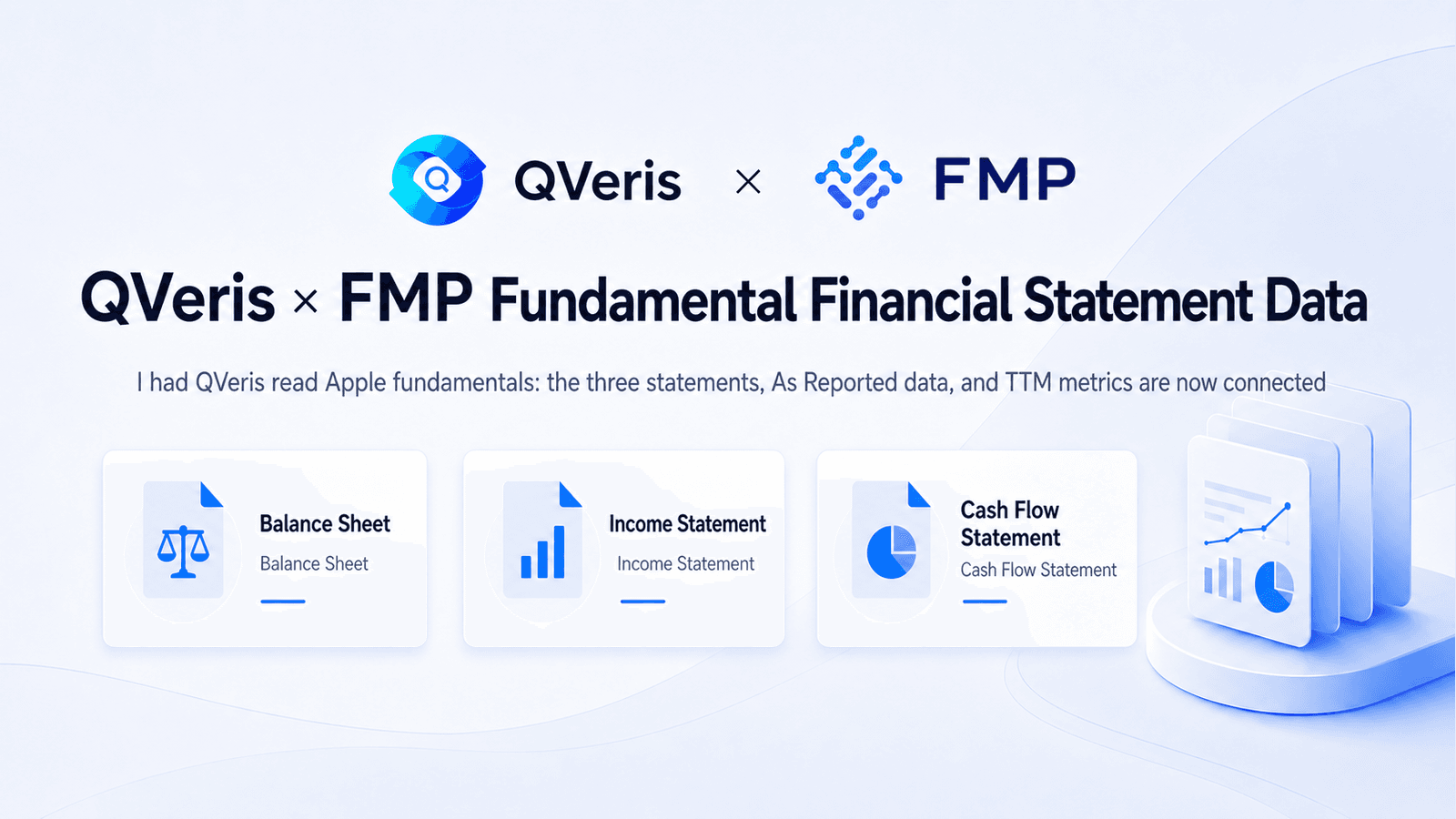 I Had QVeris Read Apple’s Fundamentals: The Three Statements, As Reported Data, and TTM Metrics Are All Connected