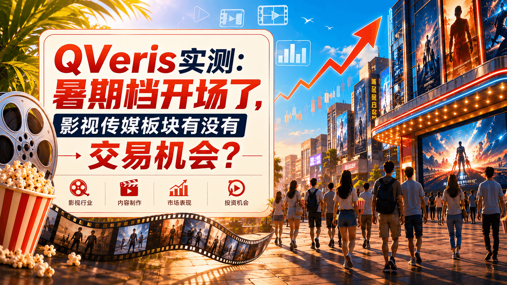 QVeris实测:暑期档开场了,影视传媒板块有没有交易机会?