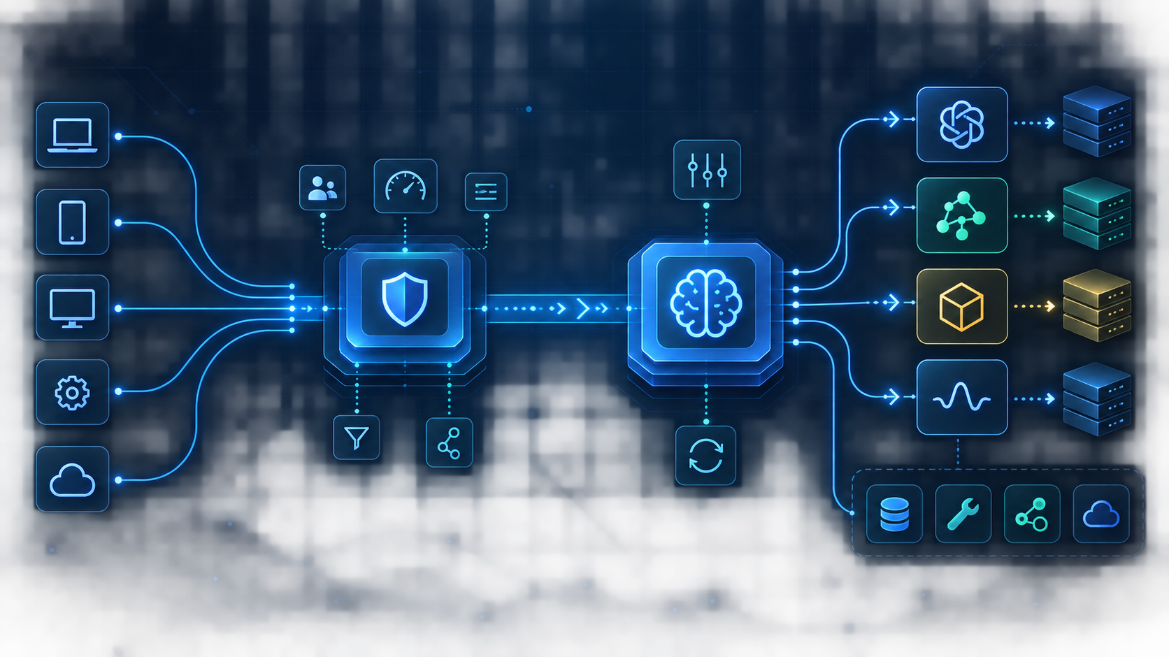 API gateway and AI gateway routing architecture