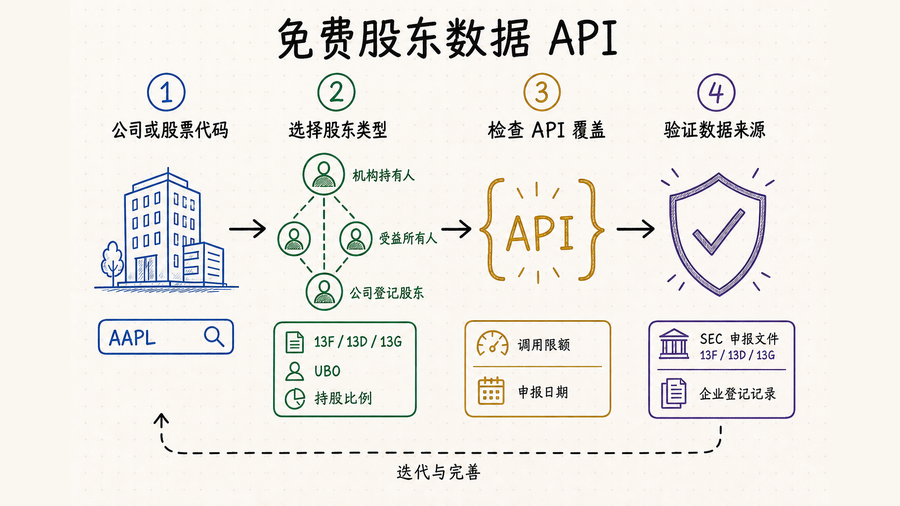 免费股东数据 API