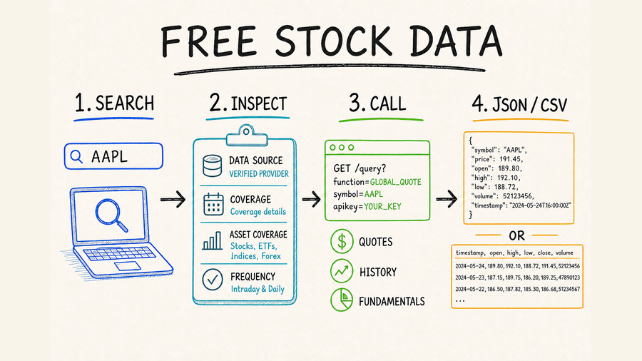 Free Stock Data: Quotes, History & APIs