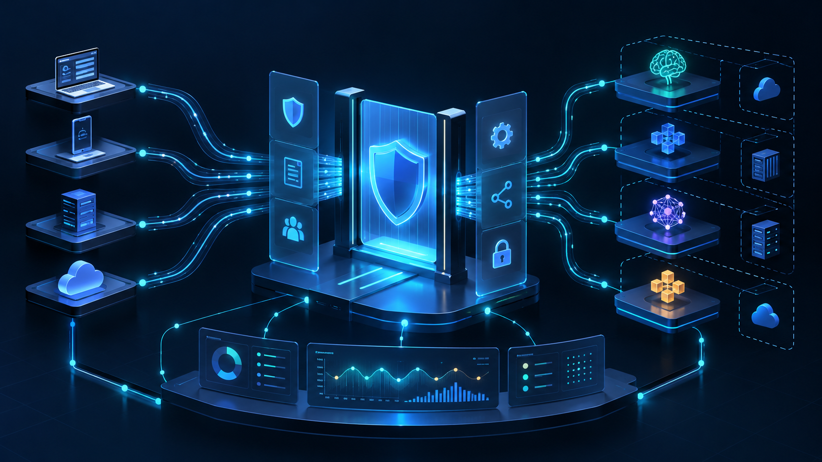 AI gateway and capability-routing architecture