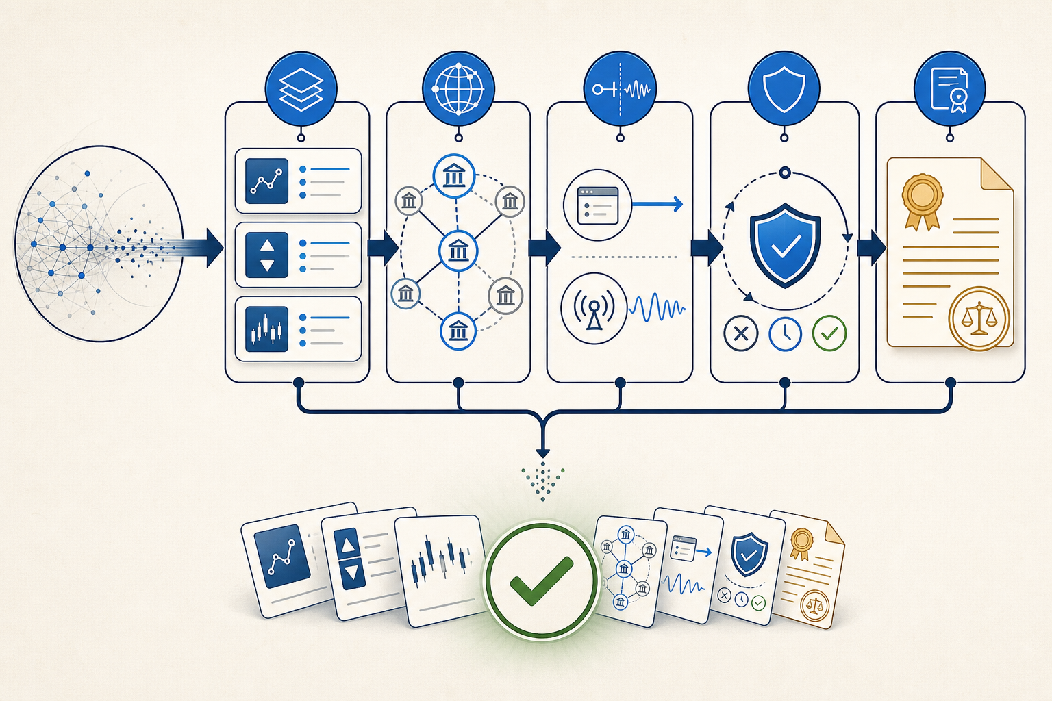 Feed-first decision path for a real-time stock price API