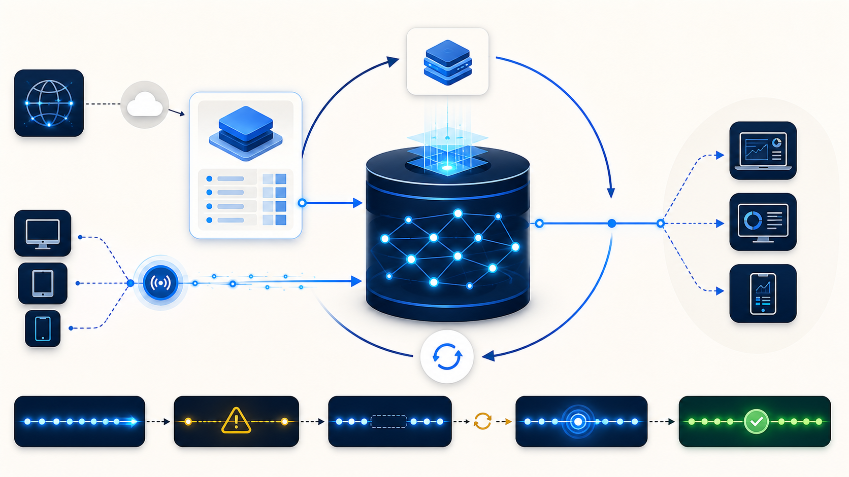 REST and WebSocket hybrid stock-data architecture